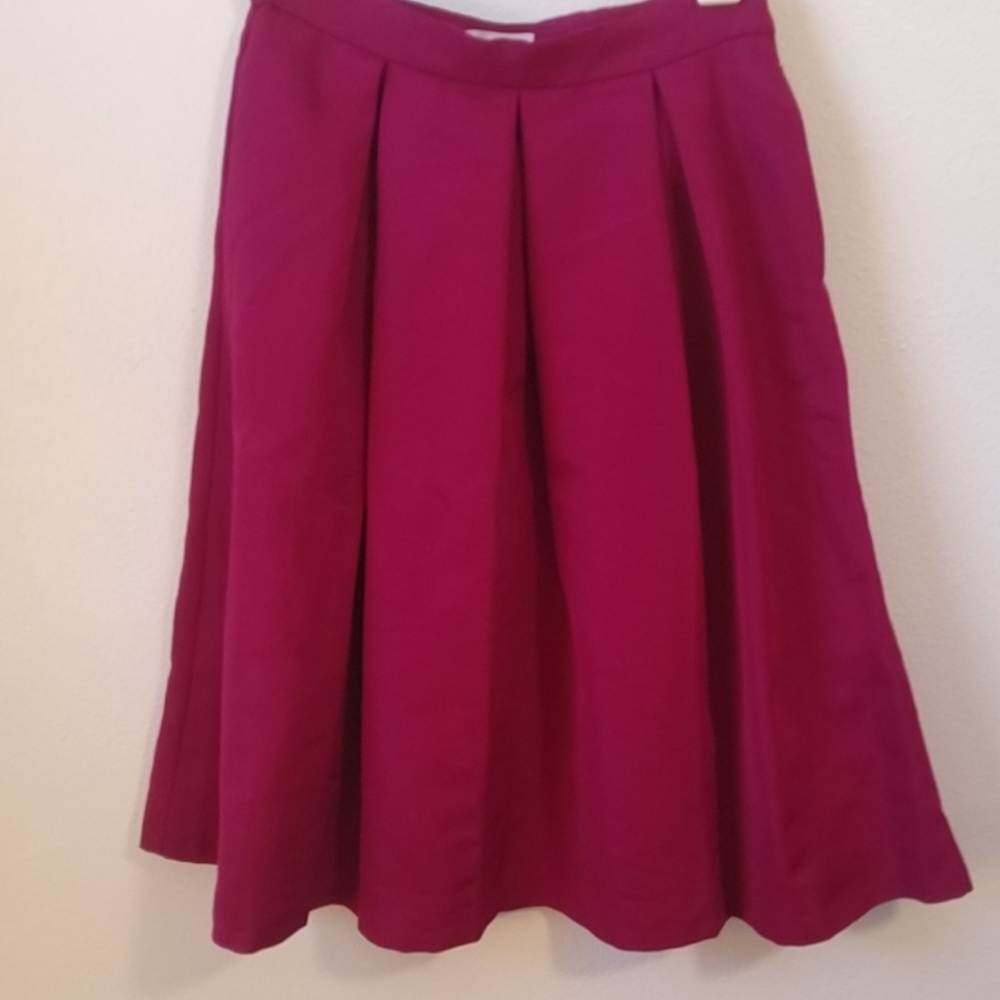 Pleated A-line Shirt (With Pockets!)